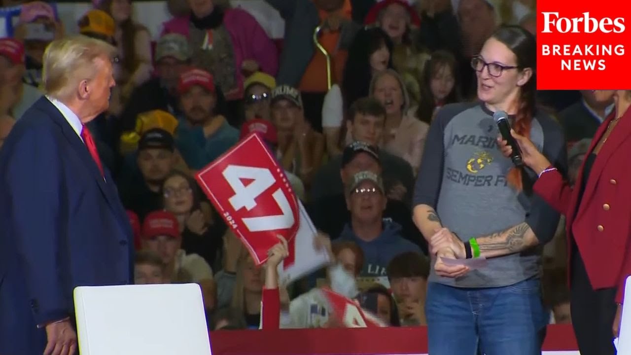 Marine Veteran Asks Donald Trump How He Plans To Improve Health Care For Veterans