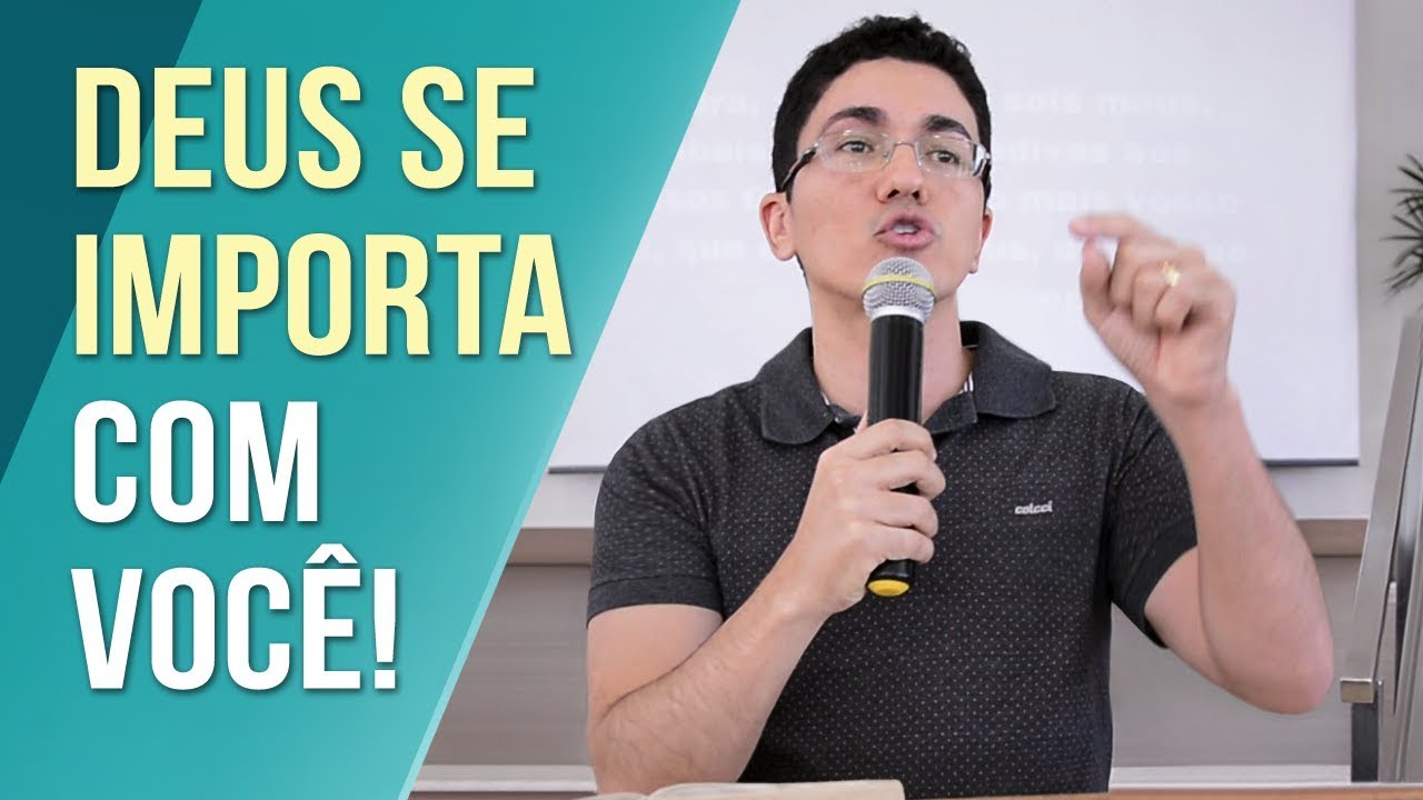 PARE DE ACHAR QUE DEUS É MAU E NÃO SE IMPORTA COM VOCÊ! - Pregação Pastor Antonio Junior