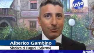 preview picture of video 'Pagani (Salerno) Italy. Gambino presenta l'ampliamento cimitero'