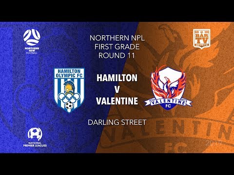 2019 NPL Northern NSW u20s and 1st Grade - Round 11 - Hamilton Olympic v Valentine Phoenix