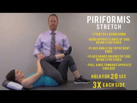 Keith Clinic - Stretching Exercise #10 - Piriformis Stretch