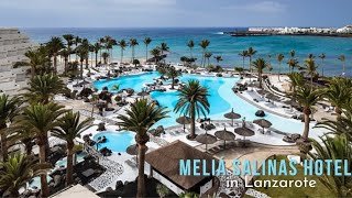 5 STAR LANZAROTE HOTEL || Tour & review || Meliá Salinas, Costa Teguise || July 