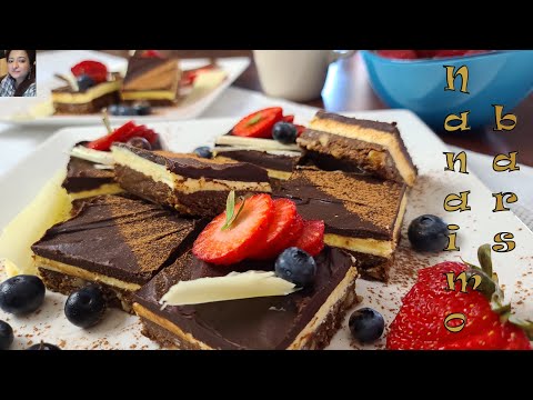 How to Make Delicious Nanaimo Bars | Easy Canadian Dessert Bars you will love making everyday!