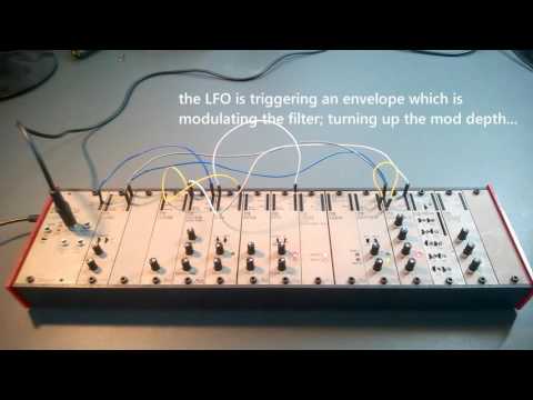 AE modular Demo Oscillators, Filter