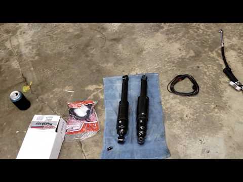 vw bug air shocks - front air ride part one  monroe ma803 vs gabriel hijacker 49307
