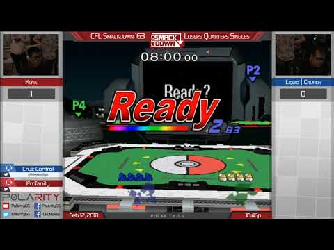CFL Smackdown 163 Melee - Kuya (GnW) vs Liquid | Crunch (Fox) - Losers Quarters