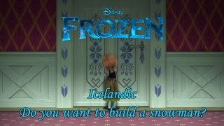 Frozen - Do you want to build a snowman? (Icelandic S+T)