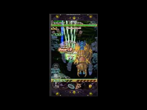 iOS Mushihimesama Futari Black Label, Maniac Mode Stage 3 Score Attack