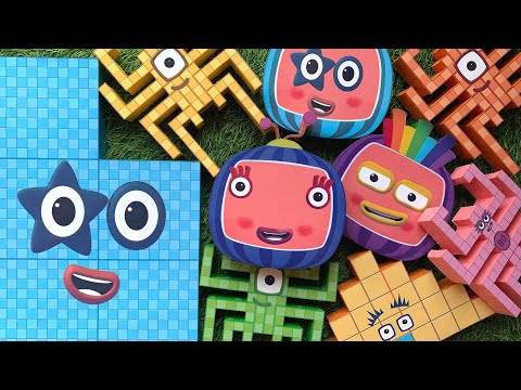 Looking for Numberblocks NEW 500 425 Puzzle Tetris Space ASMR  | Numberblocks Satisfying Video