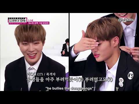 [ENG] 171114 Wanna One Comeback Special: Completely Honest Talk Time