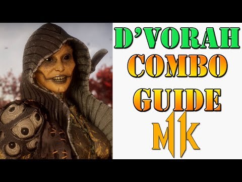 Mortal Kombat 11 - D'vorah combo guide