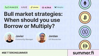 Using borrow and multiply in this bull-market, on Summer.fi
