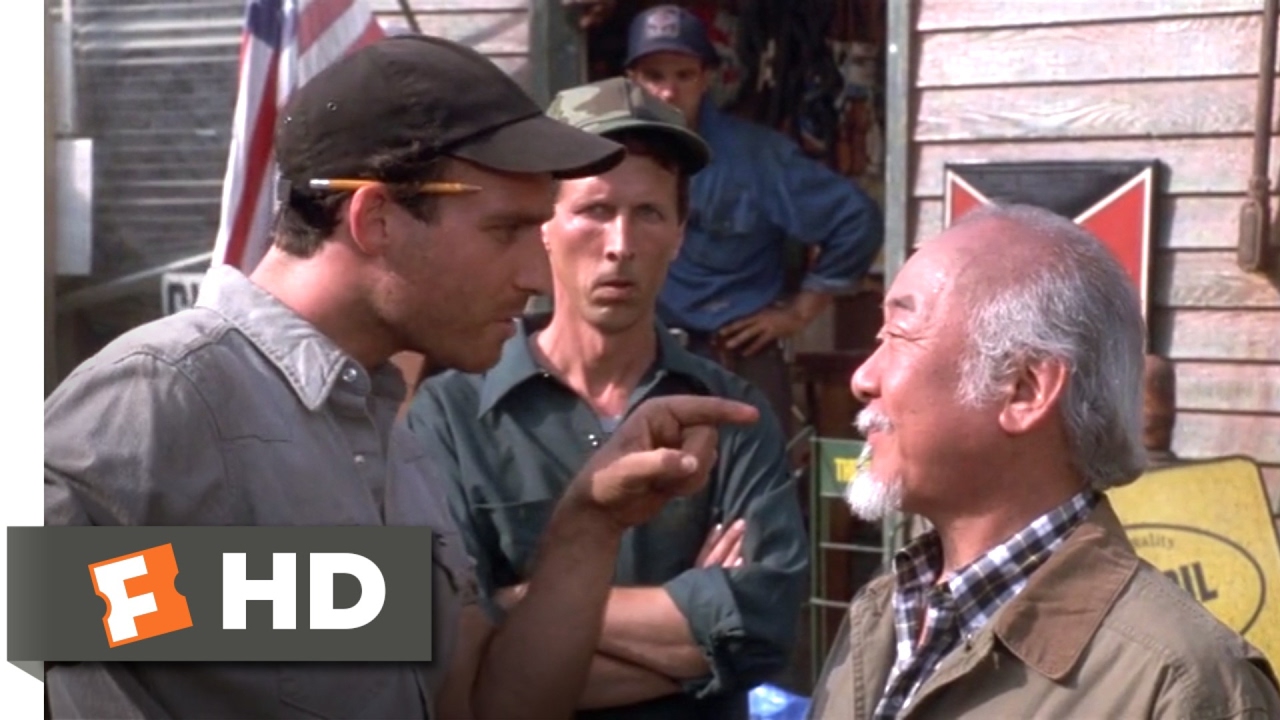 The Next Karate Kid (1994) - Gas Station Fight Scene (2/10) | Movieclips