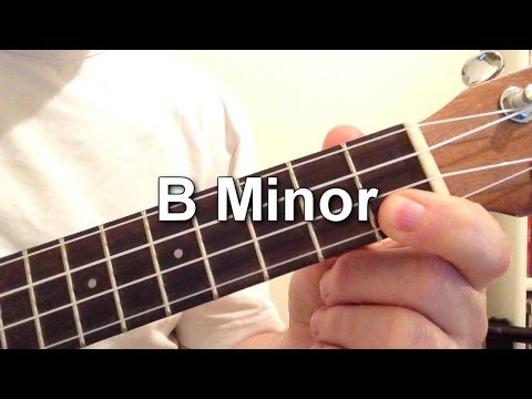 How to play B Minor chord on the ukulele!