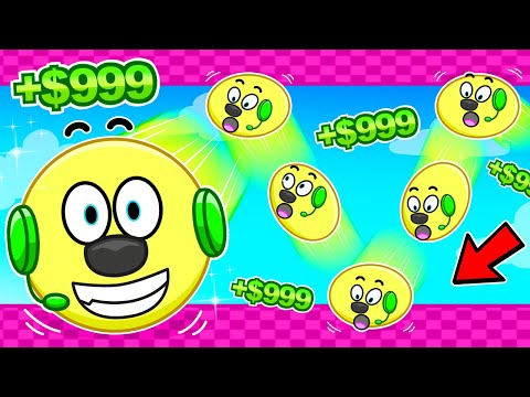 Making INFINITE CASH by BOUNCING BALLS?!