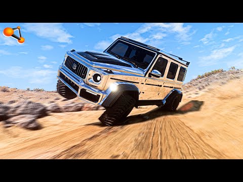 Satisfying Rollover Crashes #15 - BeamNG drive