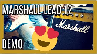 Video thumbnail for Marshall 5005 / Lead 12  -  Guitar Amp Demo by Drop D