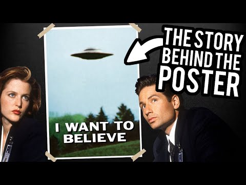 The EPIC Story behind the 'I WANT TO BELIEVE' Poster & it's link to Billy Meier's UFO's!