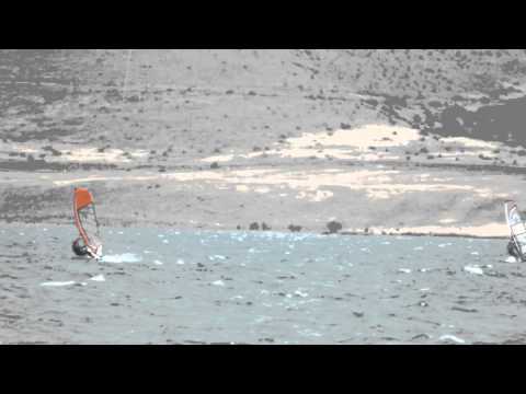 Windsurfing Lake Aviemore NZ