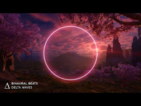 DREAM WAVES 🎧 Sleep Music [Delta 2Hz] Binaural Beats Insomnia Healing 🌸 Spring Ambience
