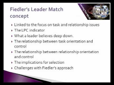 Leadership in Action - Session 3: Behavioural approaches to leadership