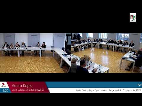 LVII Sesja Rady Gminy Łęka Opatowska 11 stycznia 2023 r. godz. 10:00