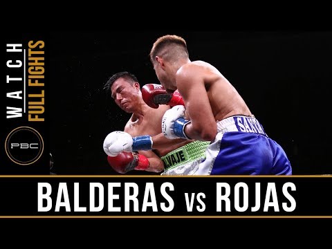 Balderas vs Rojas FULL FIGHT: February 17, 2018 - PBC on FOX