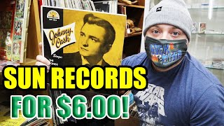 Hunting for Vinyl Records ! Johnny Cash on SUN Score Soul Funk Country Haul SALE