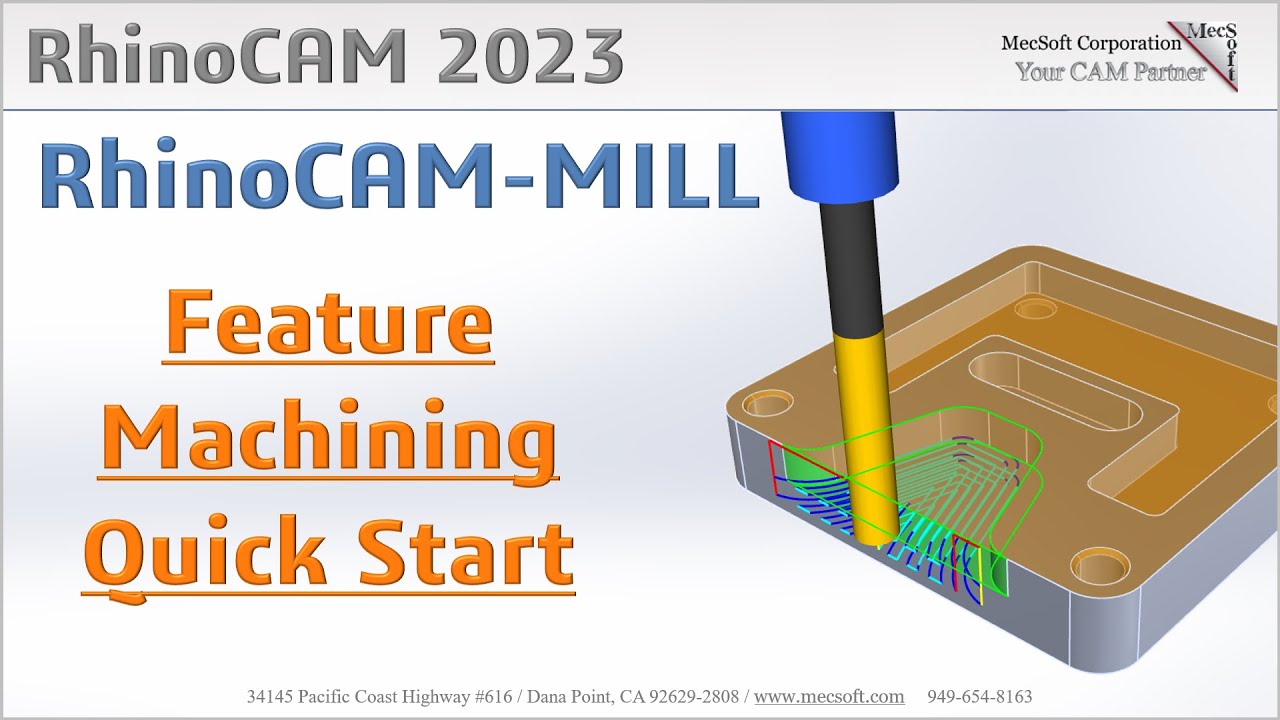 RhinoCAM 2023 AFM Quick Start