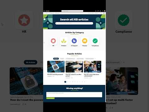 Building a SharePoint Knowledge Base in 3 Pages #sharepoint #knowledgebase