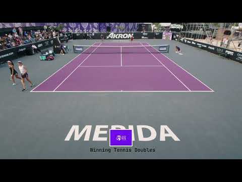 María Lourdes Carlé & Eva Vedder v Varvara Lepchenko & Elizabeth  Mandlik, QF Merida Akron Highlight