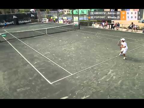 NJT Int Masters 2013 - FINAL - B-U12 winner Adrian Andreev (BUL)