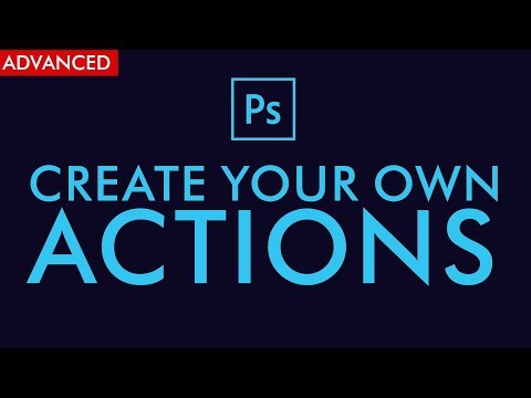 Record your own Actions in Adobe Photoshop Part 1 Urdu Hindi