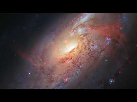 A spiral galaxy with a secret