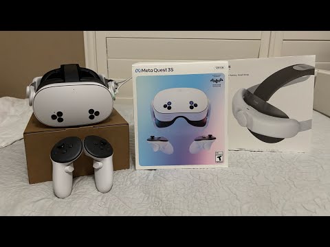 Meta Quest 3s and Kiwi Design Battery Head-strap Unboxing + Gorilla Tag Gameplay
