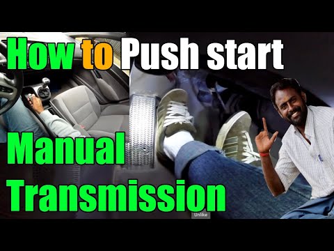 (1) How to: roll push start manual transmission