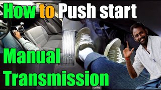 (1) How to: roll push start manual transmission