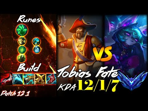 [ Tobias Fate ] Gangplank vs Vex Mid - Season 12 - Diamond