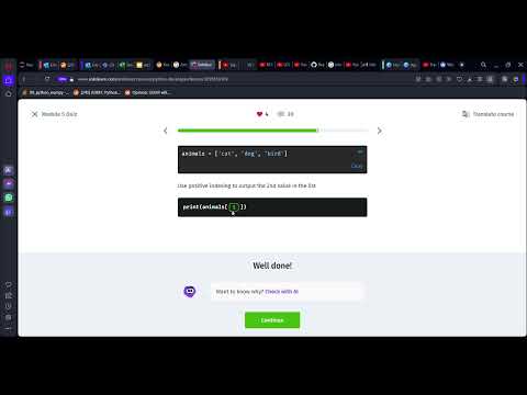 35 Module 5 Quiz Python Developer Sololearn