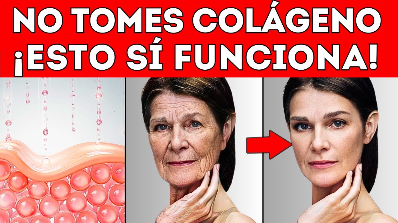 5 SUPLEMENTOS que SÍ ELIMINAN las ARRUGAS (CÓMO TOMARLOS)