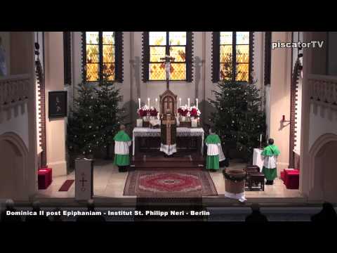 Dominica II post Epiphaniam 12 Pater Noster - Traditional Latin Mass