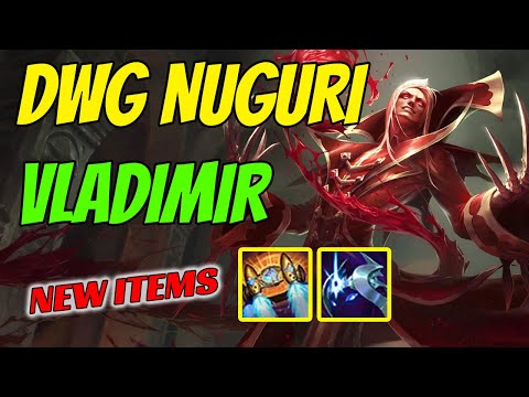 DWG Nuguri Plays Vladimir VS Camille Top - New Items - Season 11 Masters Challenger Gameplay