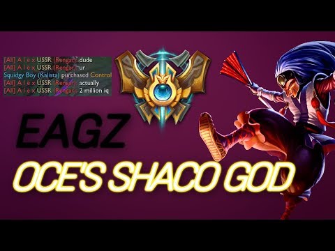 EAGZ - SHACO GOD - Challenger Preseason Montage