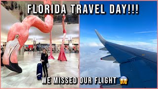 WE MISSED OUR FLIGHT😱✈️ Florida Travel Day! Manchester to London, Heathrow to Tampa with BA & Virgin