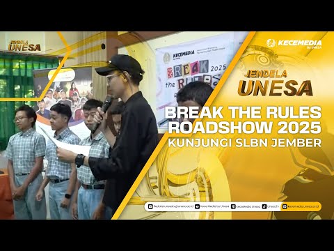 UNESA WINDOW: Break The Rules Roadshow 2025 Visits SLBN Jember