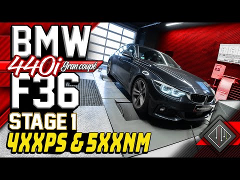 BMW 440i F36 (326PS) | Softwareoptimierung Stage 1 | Logs - Dyno - 100-200 | mcchip-dkr