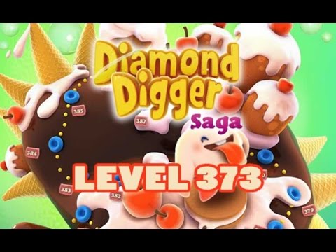 Diamond Digger Saga Level 373 - 3 Stars