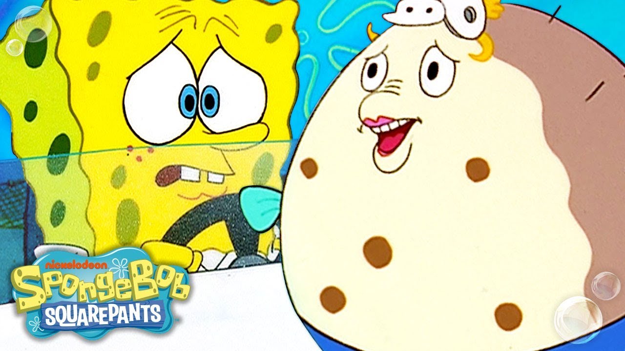SpongeBob Fails His Boating Test w/ Mrs. Puff 🛥 SpongeBob