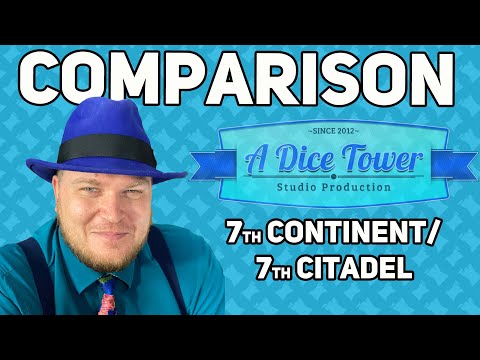 7th Continent Compared to 7th Citadel - with Tom Vasel