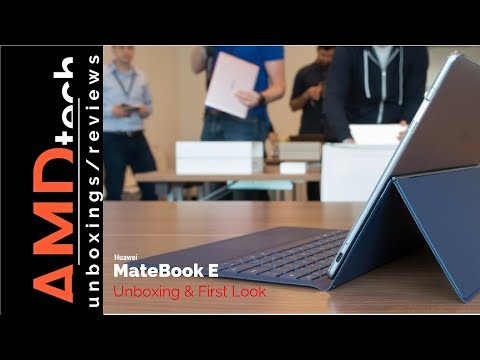 Huawei MateBook E and MatePen: Unboxing & First Look